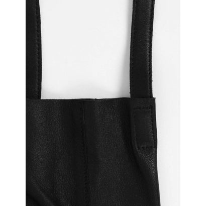 THIN LEATHER SMOOTH 3WAY TOTE BAG （ブラック）｜詳細画像