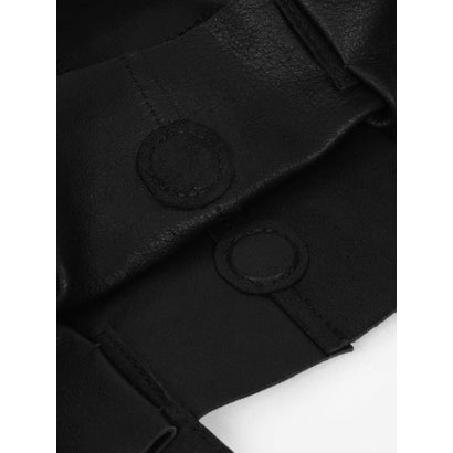 THIN LEATHER SMOOTH 3WAY TOTE BAG （ブラック）｜詳細画像