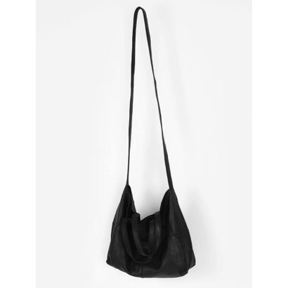 THIN LEATHER SMOOTH 3WAY TOTE BAG （ブラック）｜詳細画像