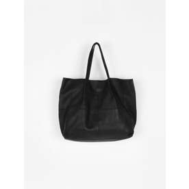 THIN LEATHER SMOOTH 3WAY TOTE BAG （ブラック）