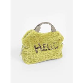 HELLOロゴファーバッグ （マスタード）