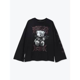 病みくまデビルユニセックスTシャツ （赤）