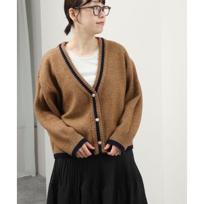 フレディ クルール fredy couleur リバーシブルチルデンカーデ （ホワイト系5）｜詳細画像