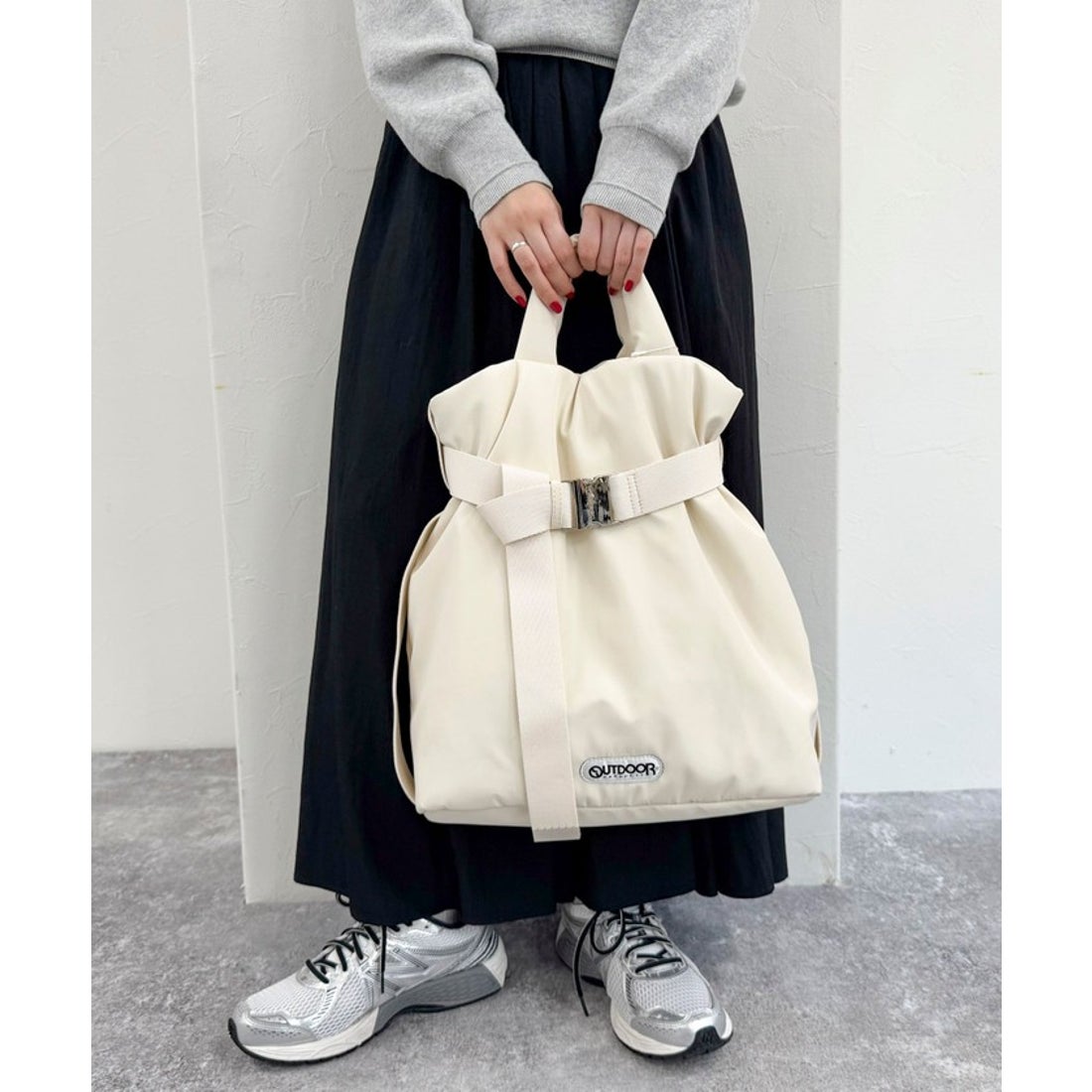 フレディエミュ fredy emue OUTDOOR PRODUCTS 2wayベルトトートM 