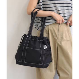 Drifter BUCKEYE DRAWSTRING TOTE M （ブラック）