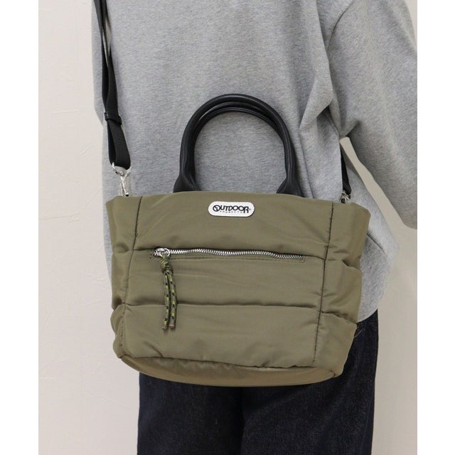 OUTDOOR PRODUCTS ボンディングトートバッグ （オリーブ）
