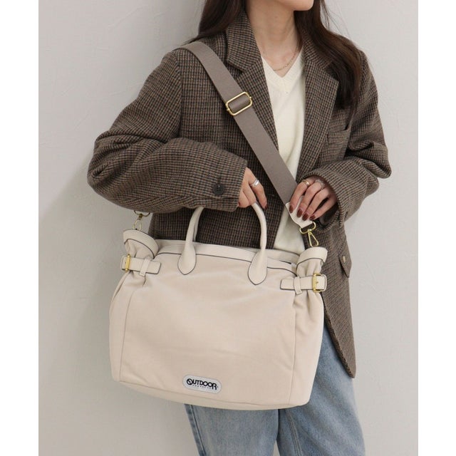 OUTDOOR PRODUCTS バケットベルトトート （エクリュ）