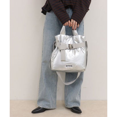 フレディエミュ fredy emue OUTDOOR PRODUCTS ナイロン2wayベルトトートS （ブラック）｜詳細画像