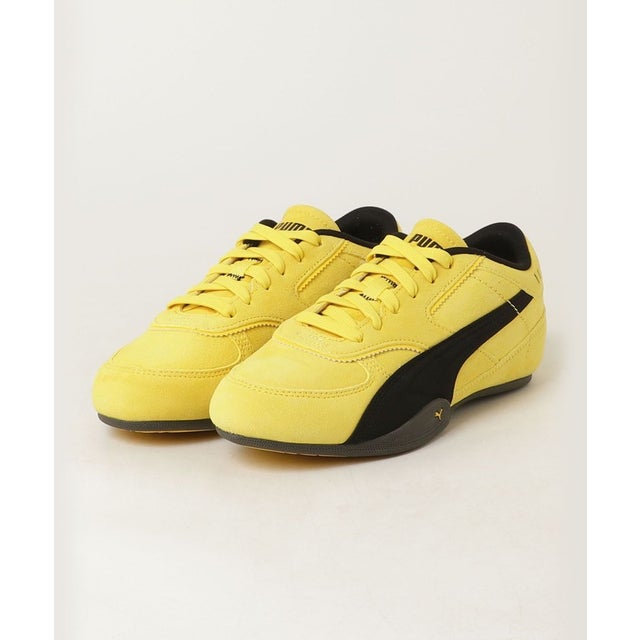 PUMA BELLA MINA SUEDE WNS （イエロー）