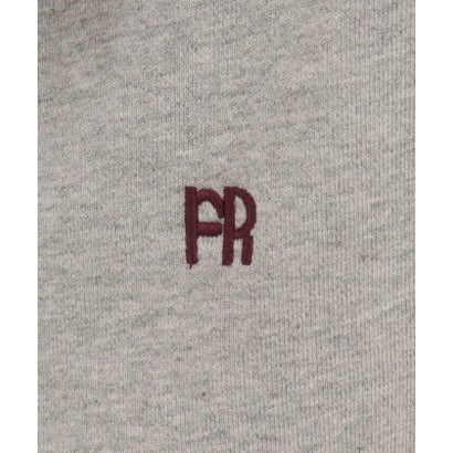 フレディエミュ fredy emue FR刺繍衿付きハーフZIPスウェット （ボルドー）｜詳細画像