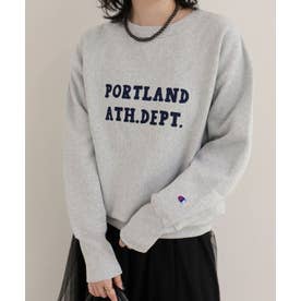 【CHAMPION】REVERSE WEAVE CREW NECK SWEATSHIRT （ライトグレー）