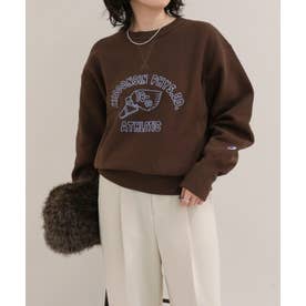 【CHAMPION】REVERSE WEAVE CREW NECK SWEATSHIRT （ブラウン）