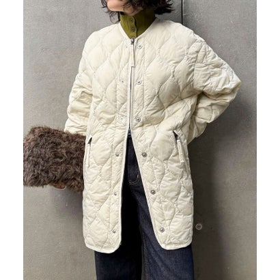 【TAION】MILITARY M65 LINER W-ZIP DOWN JKT （オフホワイト）｜詳細画像
