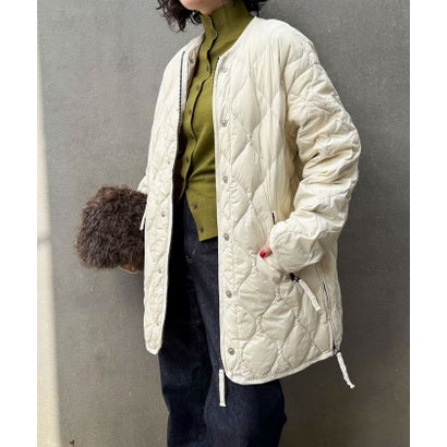 【TAION】MILITARY M65 LINER W-ZIP DOWN JKT （オフホワイト）｜詳細画像