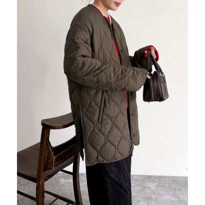 【TAION】MILITARY M65 LINER W-ZIP DOWN JKT （オフホワイト）｜詳細画像
