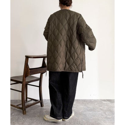 フレディエミュ fredy emue 【TAION】MILITARY M65 LINER W-ZIP DOWN JKT （カーキ）｜詳細画像