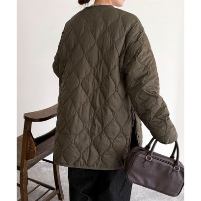 フレディエミュ fredy emue 【TAION】MILITARY M65 LINER W-ZIP DOWN JKT （カーキ）｜詳細画像