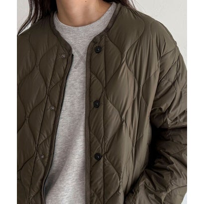 フレディエミュ fredy emue 【TAION】MILITARY M65 LINER W-ZIP DOWN JKT （カーキ）｜詳細画像