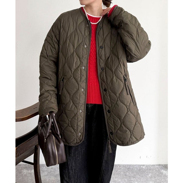【TAION】MILITARY M65 LINER W-ZIP DOWN JKT （カーキ）