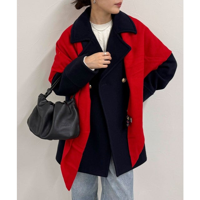 TWEEDMILLトライアングルマフラー （レッド）