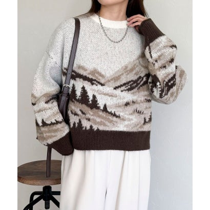 Mountain JQ Knit （ホワイト系2）｜詳細画像
