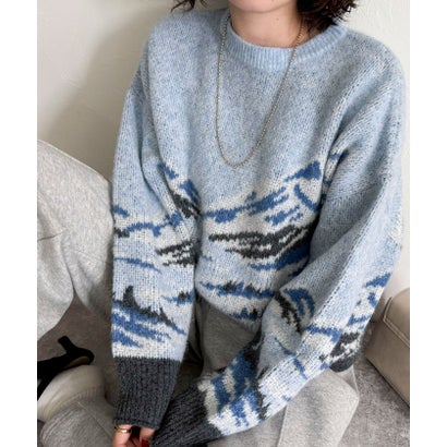 Mountain JQ Knit （ブルー系1）｜詳細画像