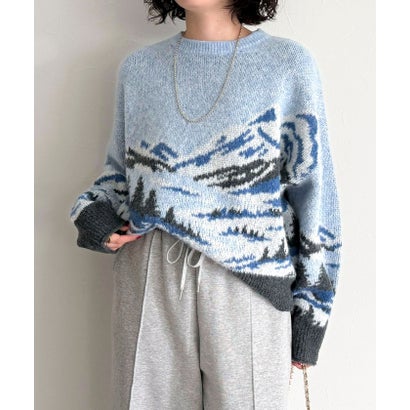Mountain JQ Knit （ブルー系1）｜詳細画像