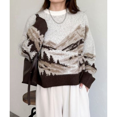 Mountain JQ Knit （ブルー系1）｜詳細画像