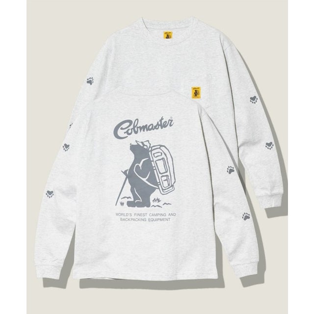 COB COBファミリーL/S TEE （ライトグレー）