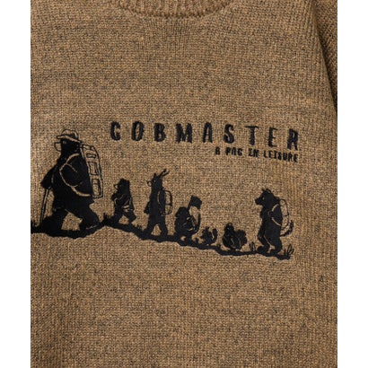 フレディマック FREDYMAC COB COBファミリー刺繍ニット （ミディアムグレー）｜詳細画像