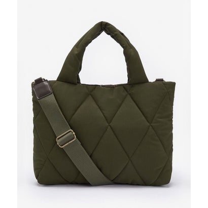 グロスター GLOSTER MARIAH MINI QUILTED TOTE BAG （オリーブ）｜詳細画像