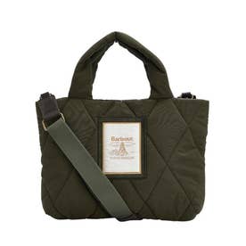 MARIAH MINI QUILTED TOTE BAG （オリーブ）