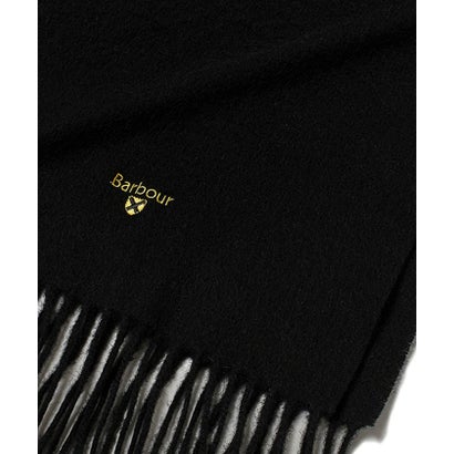 グロスター GLOSTER PLAIN LAMBSWOOL SCARF （ブラック）｜詳細画像