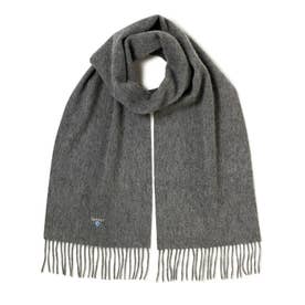 PLAIN LAMBSWOOL SCARF （ライトグレー）