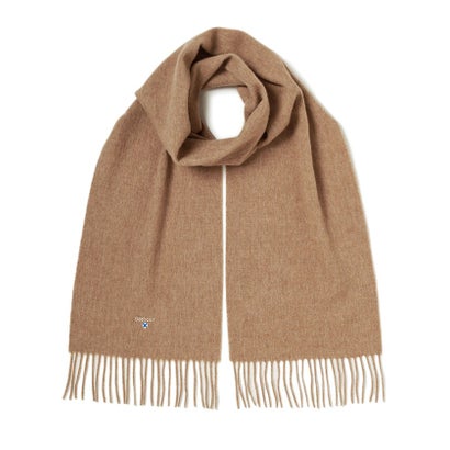 グロスター GLOSTER PLAIN LAMBSWOOL SCARF （ベージュ）｜詳細画像