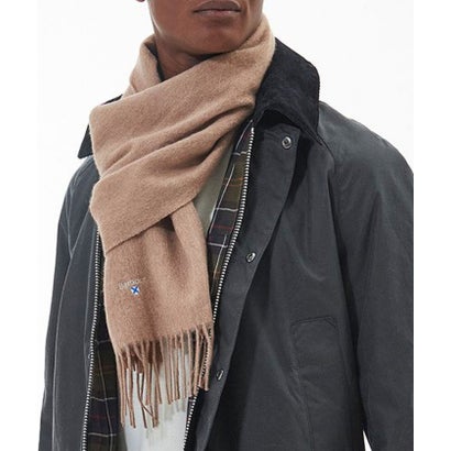 グロスター GLOSTER PLAIN LAMBSWOOL SCARF （ベージュ）｜詳細画像