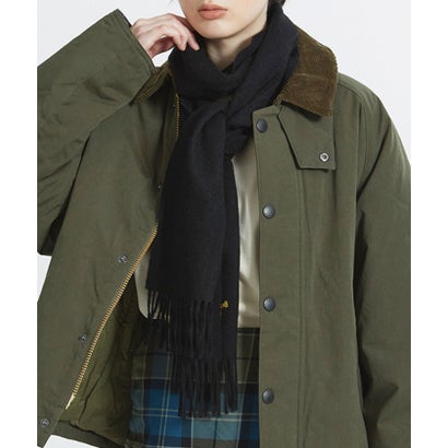 グロスター GLOSTER PLAIN LAMBSWOOL SCARF （ネイビー）｜詳細画像