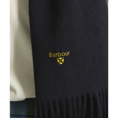 グロスター GLOSTER PLAIN LAMBSWOOL SCARF （ネイビー）｜詳細画像