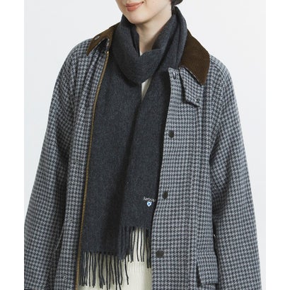 グロスター GLOSTER PLAIN LAMBSWOOL SCARF （ネイビー）｜詳細画像