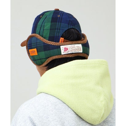 グロスター GLOSTER UO Waxed Cotton Ear Muff （ブラウンベージュ系3）｜詳細画像