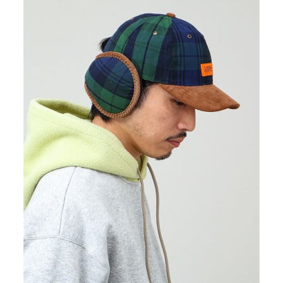 グロスター GLOSTER UO Waxed Cotton Ear Muff （ブラウンベージュ系3）｜詳細画像