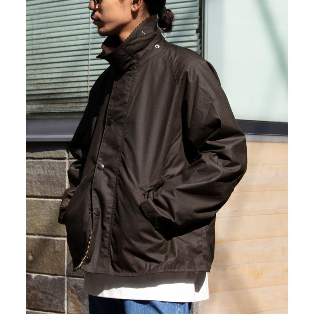 グロスター GLOSTER Barbour os transport wax （オリーブ