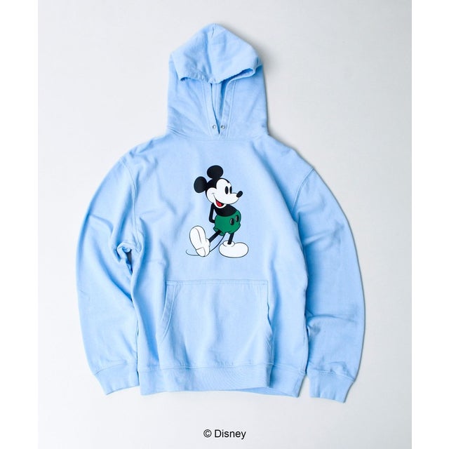 Mickey Mouse hoodie （ライトブルー）