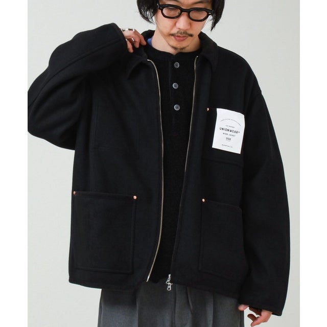Traditional WeatherWear WORK JACKET 002 ZIP （ブラック）