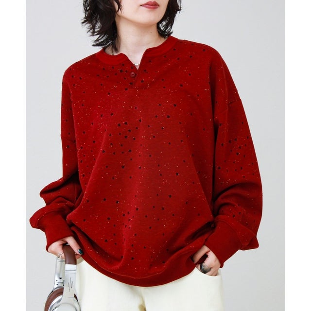 ボンディングネップ1BヘンリーL/S （ワイン）