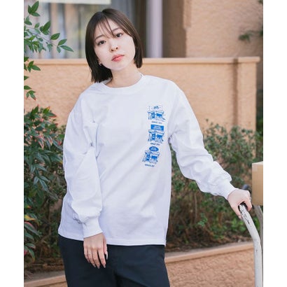 グロスター GLOSTER BG DELIVERY LONGSLEEVE TEE （ホワイト）｜詳細画像