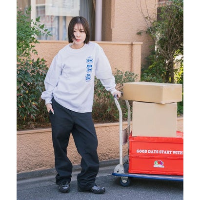 グロスター GLOSTER BG DELIVERY LONGSLEEVE TEE （ホワイト）｜詳細画像