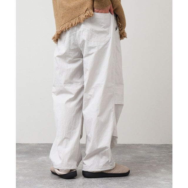 White stitch WIDE PT （ライトグレー）