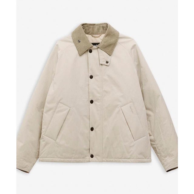 PADDED ROLLBACK TRANSPORT JACKET （グレーベージュ）