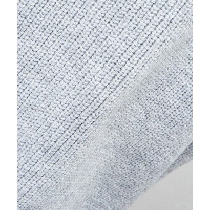Knit Zip HOODIE （ライトグレー）｜詳細画像